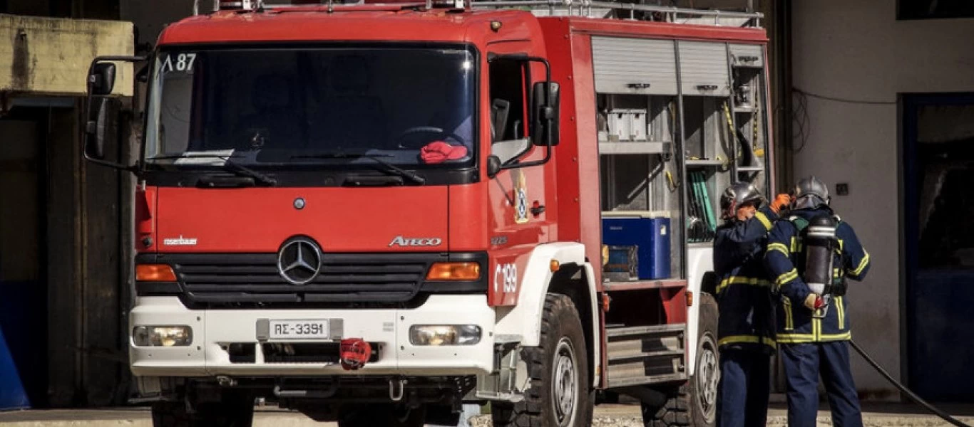 Πυρκαγιά και στη Θήβα – Ρίψεις νερού από δύο αεροπλάνα